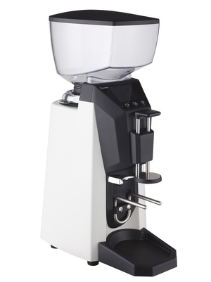 Moulin à café on-demand (coloris blanc) avec tasseur n°59TW