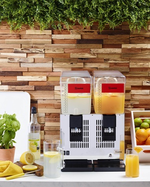 Distributeur de boissons réfrigérées 2 bacs n°34-2