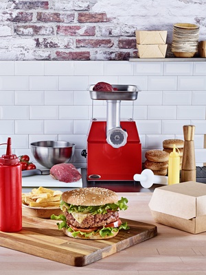 Hachoir à viande - socle rouge n°12-12R